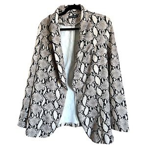 [SOLD] Snakeskin Blazer